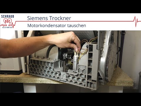 Siemens Trockner: Motorkondensator überprüfen und tauschen