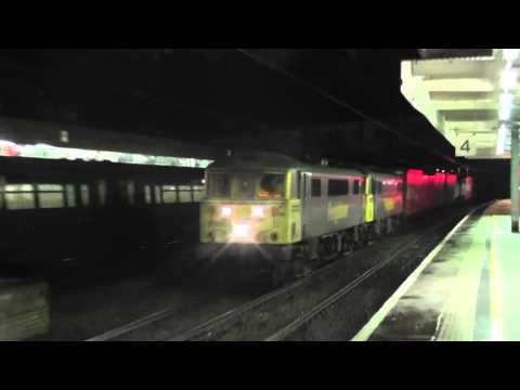 Freightliner Can festival in Lancaster 9th November 2012 86637/90016/86622 86613/86639