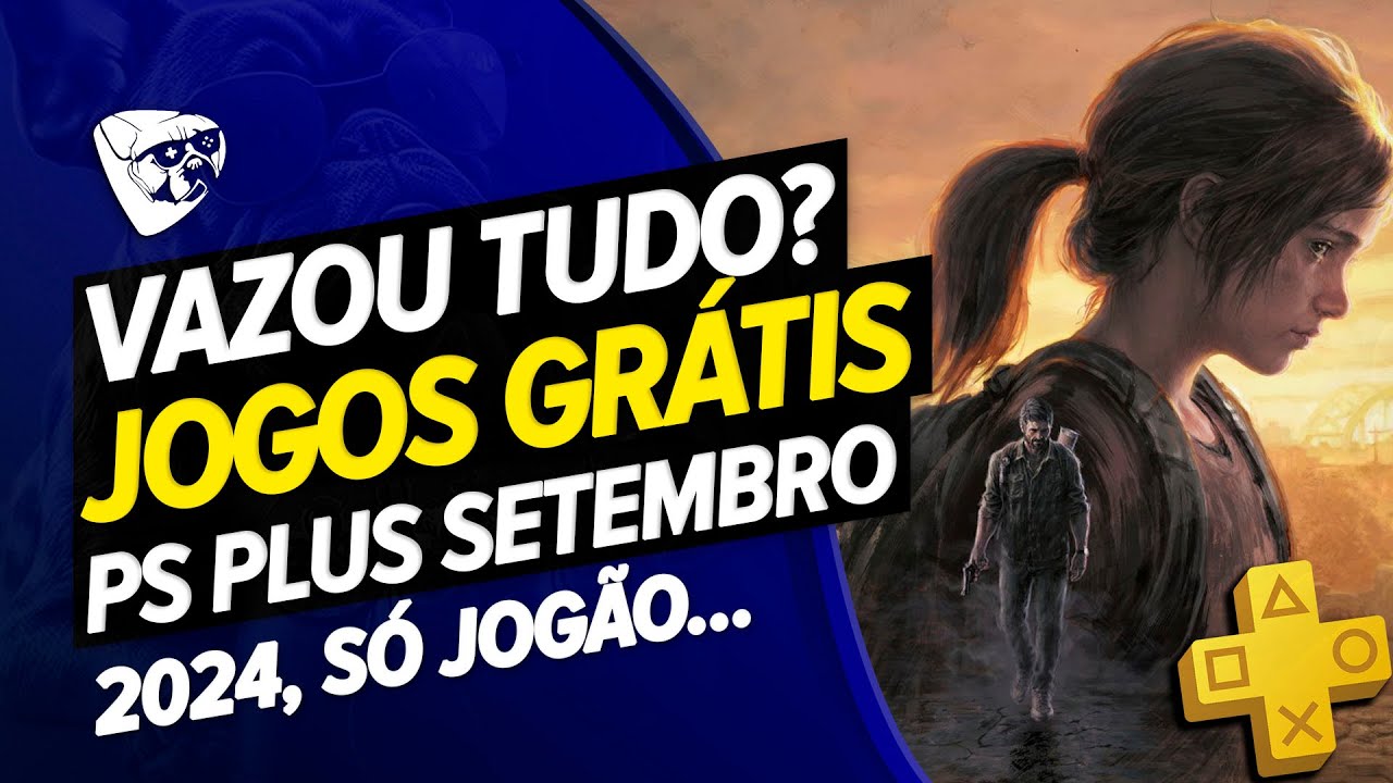 Vazou Tudo?! JOGOS GRÁTIS PSN PLUS SETEMRBO 2024! Só JOGÃO !!!