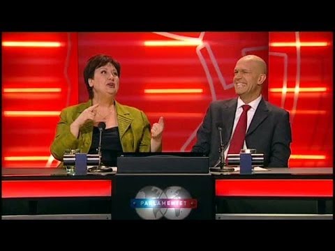"Håkan Juholt är sjukt rolig" - Parlamentet (TV4)