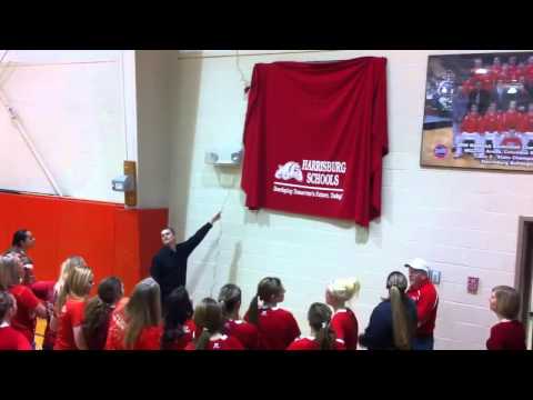 Harrisburg girls unveil 2011-12 Class 2 state championship