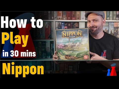 How to play Nippon - Full teach + All factories explained - Peaky Boardgamer