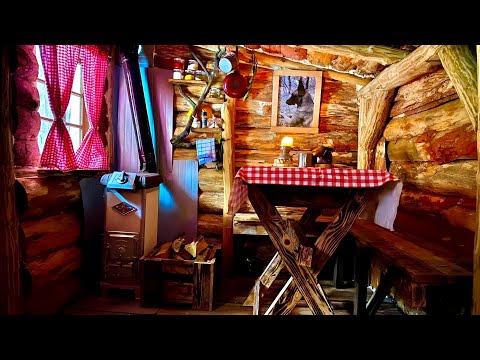 During the SNOWSTORM I Hide in my Cozy DUGOUT, Working on the Details, DIY, Craft skills-Part 7