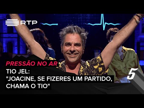 Tio Jel: "Joacine, se fizeres um Partido, chama o tio" | 5 Para a Meia-Noite | RTP