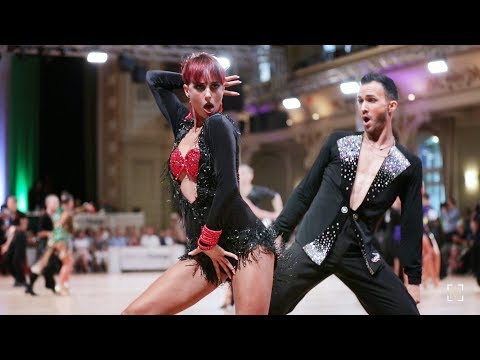 Marvin Ochs - Jule Stellrecht, GER | danceComp 2019 Wuppertal - WDSF WO LAT - R2 J