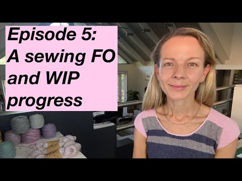 Ep 5: Mostly Knitting Podcast - Cocktail Jumper by La Maison Rililie & Ingalls by Caitlin Hunter