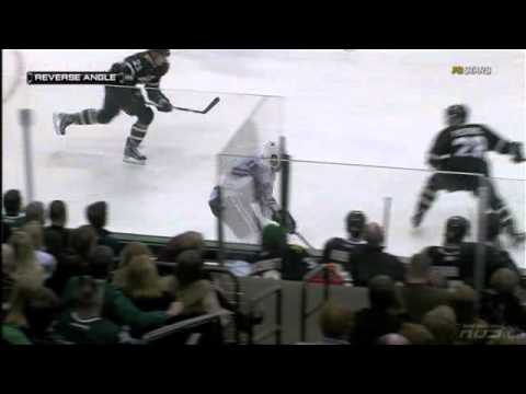Mark Fistric's Huge Hit On Fernando Pisani