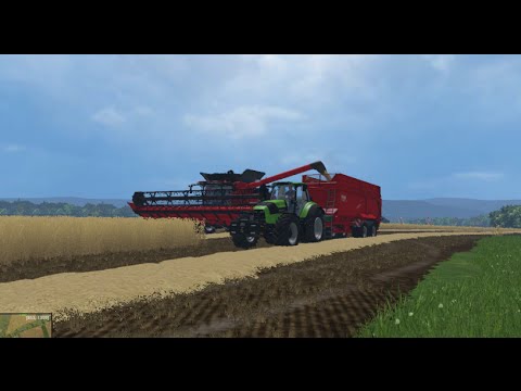 Another field harvested!-Farming Simulator
