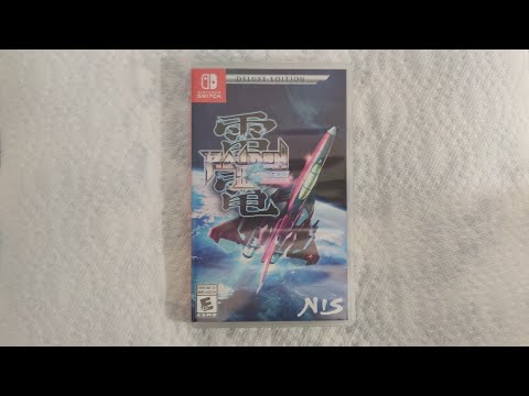 Raiden III X Mikado MANIAX Nintendo Switch Unboxing Video