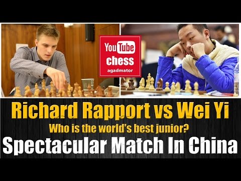 Richard Rapport vs Wei Yi  | Spectacular Match In China | 20 Dec 2016