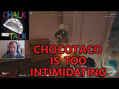 ChocoTaco Is Too Intimidating (PlayerUnknown's Battlegrounds)