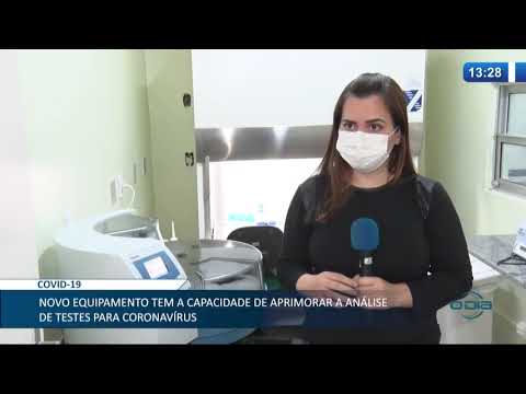 Governo investe em equipamento para testes rápidos de Covid 19 no LACEN 21 09 2020