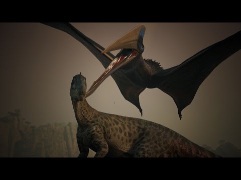 Path of Titans - A Goofy Hatzegopteryx Being a Menace