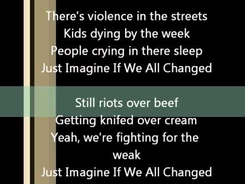 Lucky 7's & Polaroid Ft. Mary Napa'a - Imagine (With Lyrics)