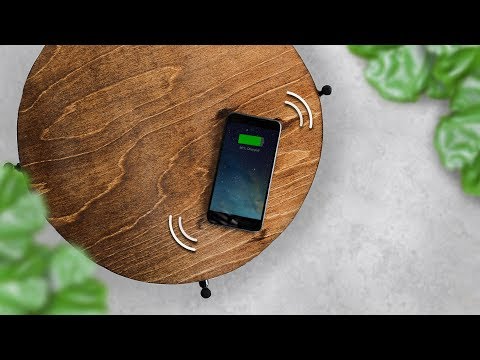 How to Build a Wireless Phone Charging Table (Ikea Hack)