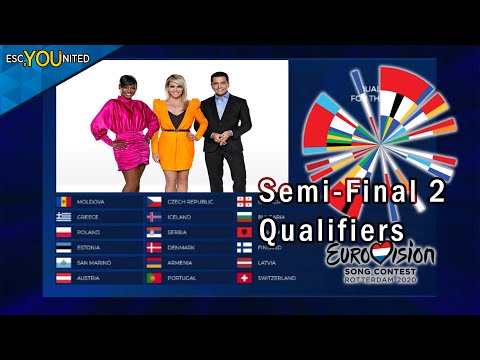 EUROVISION 2020 - Semifinal 2 Qualifiers | ESC United Song Contest 2020