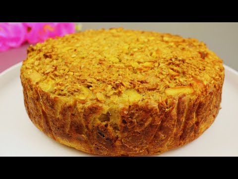 Oatmeal, carrots and apples. A healthy dessert recipe without sugar! No flour!