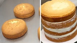 Vanilla SPONGE CAKE Recipe - How To by Cakes StepbyStep