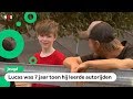 Lucas (12) vlucht met de auto voor bosbranden