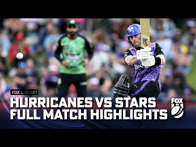 Hobart Hurricanes vs. Melbourne Stars – Full Match Highlights I 28/12/23 I Fox Cricket