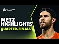 Sonego Takes On Fognini; Khachanov, Humbert, Van Assche In Action | Metz 2023 Highlights Day 4