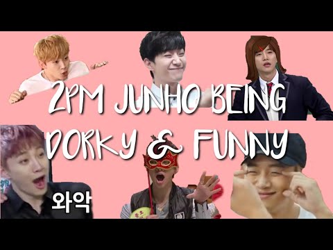 8 minutes of 2PM Junho being dorky and funny (투피엠 준호)