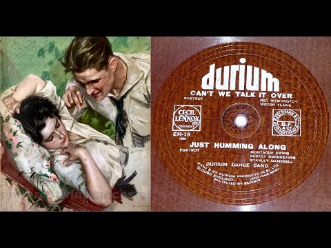 78 RPM – Durium Dance Band – (with Al Bowlly) Just Humming Along (1932)