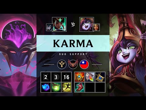 Karma Support vs Lulu - TW Grandmaster Patch 25.15