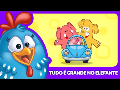 Tudo é Grande no Elefante - Galinha Pintadinha 5 - OFICIAL