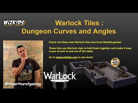 Wizkids - Warlock Tiles Unboxing -  Dungeon Expansion