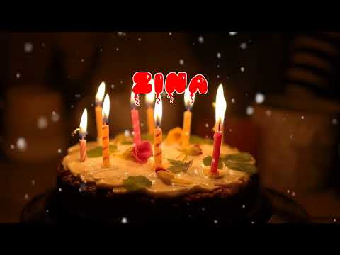 Happy Birthday ZINA   Happy Birthday Song   Birthday Wishes   Birthday Party