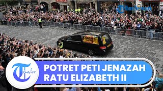 Potret Peti Mati Ratu Elizabeth II dalam Perjalanan dari Balmoral ke Edinburgh, Tampak Dijaga Ketat