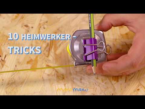10 Heimwerker-Tricks mit [ManoMano DE]