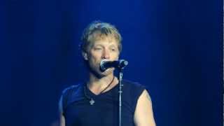 Jon Bon Jovi - Hallelujah / 634-5789 (07-26-2012)