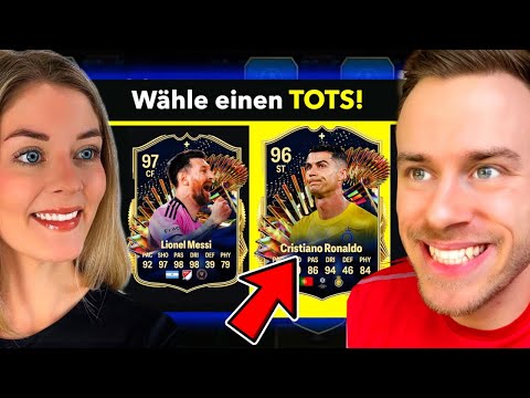 TOTS FUT-DRAFT BATTLE vs meine FREUNDIN Leni! 👀⚽️