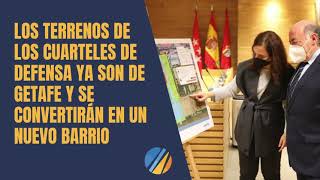 Firmado el ‘hito histórico’ para levantar un nuevo barrio en los cuarteles de Getafe