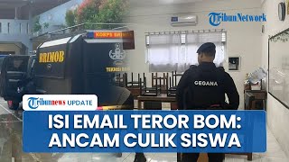 Isi Email Teror Bom ke 10 Sekolah di Depok, Pelaku Klaim Korban Rudapaksa & Dendam pada Polisi