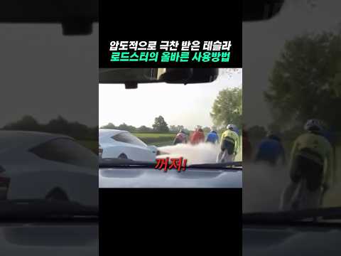 테슬라 로드스터의 올바른 사용방법