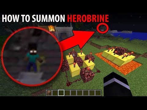 How I Summoned Herobrine in Minecraft (Minecraft Tutorial)