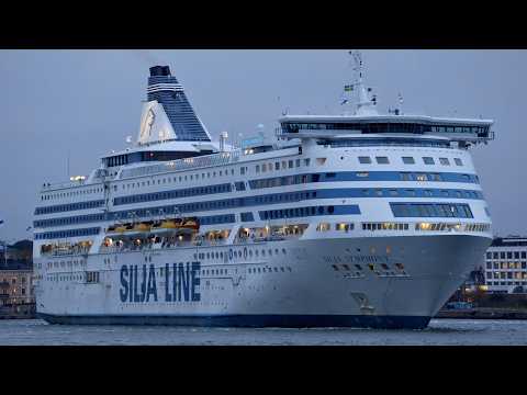 Silja Symphony's Departure From Helsinki | October 2025
