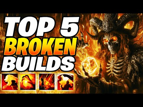 TOP 5 MOST BROKEN BUILDS IN 0.4! Path of Exile 2 Builds (POE 2 BUILDS)