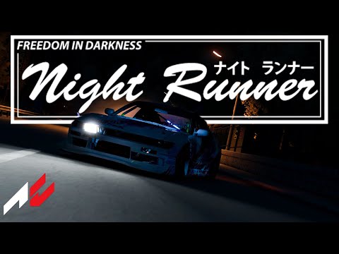 Night Runner | Cinematic DRIFTING fast through Cote D' Azur | Nissan Sleighty | Mod showcase