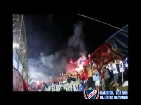 "LBDP Copando en Canchas Visitantes." Barra: La Banda del Parque • Club: Nacional • País: Uruguay