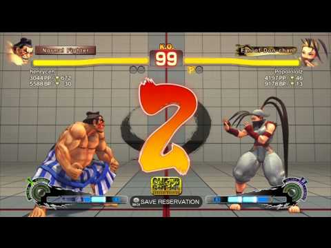 SSF4 AE: henrycen (E. Honda) VS Popolololz (Ibuki)