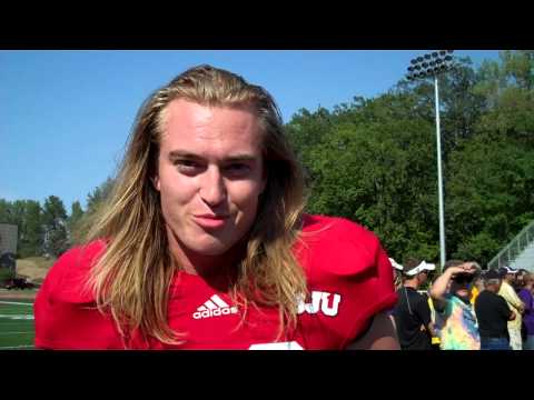 Post-Game Interviews w/SJU's Connor Bruns, Connor Grill & Taylor Freetly - 2012 Northwestern