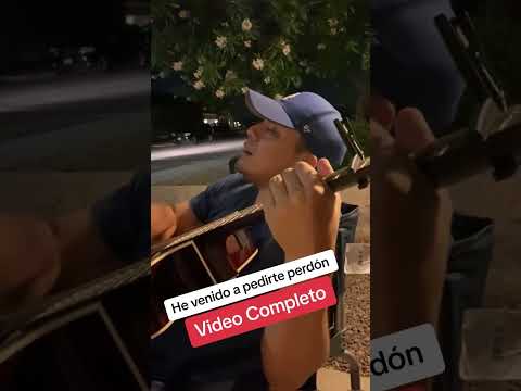 He venido a pedirte perdón