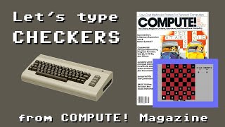 Let's type Checkers from COMPUTE! Magazine - Commodore 64 - Issue 36, May 1983