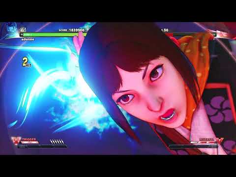 Street Fighter 5 AE: Winning Akane Colors In Hard With Items