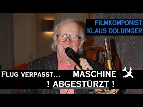 Filmkomponist Klaus Doldinger: Flug verpasst - FLUGZEUG ABGESTÜRZT!