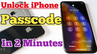 How To Unlock iPhone 4/5/6/7/8/X/Xr/11/12/13 Pro Max Passcode | Unlock  iPhone Password  Lock